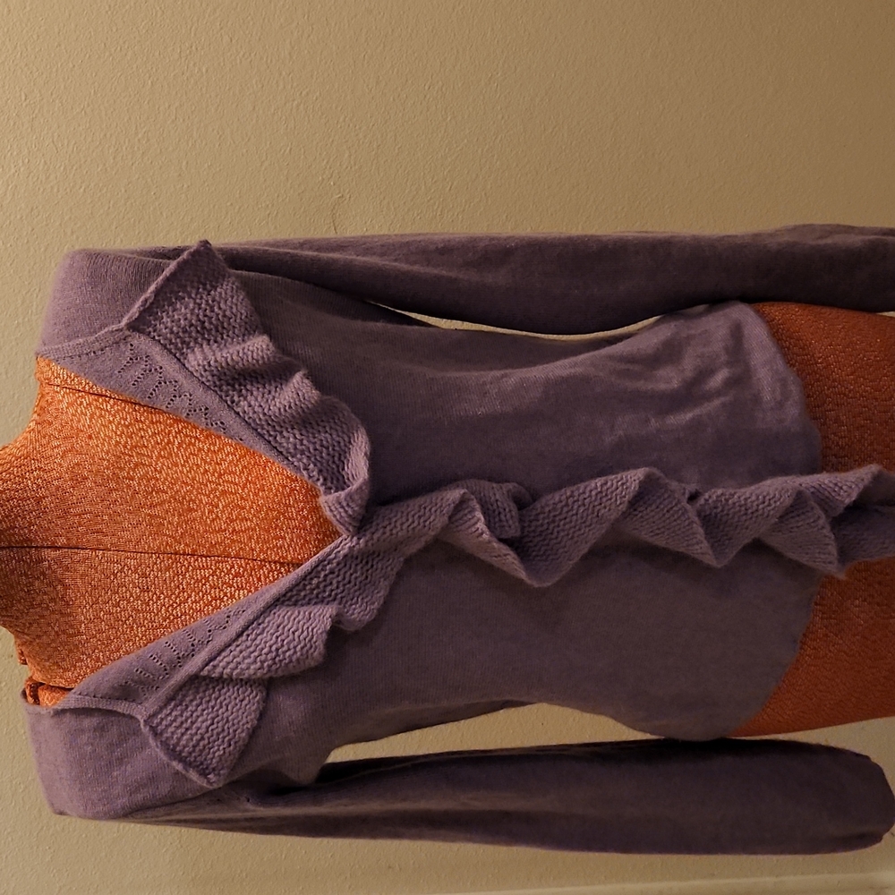Lavender cashmere vintage sweater